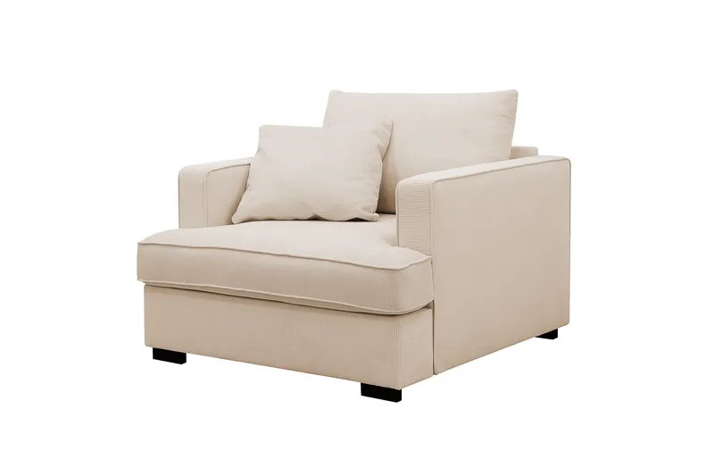 Rossita Extra Djup Fåtölj - Beige - Möbler - Stolar & fåtöljer - Fåtölj