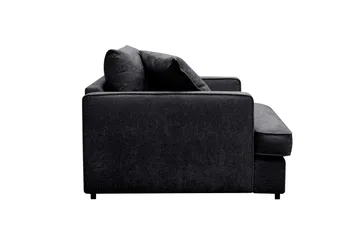 Rossita lyx Extra djup Fåtölj - Trenza 01, Svart Chenille - Möbler - Stolar & fåtöljer - Fåtölj