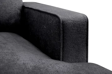 Rossita lyx Extra djup Fåtölj - Trenza 01, Svart Chenille - Möbler - Stolar & fåtöljer - Fåtölj