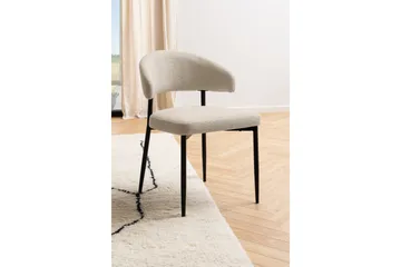 Sawako Matstol - Beige / Svart - Möbler - Stolar & fåtöljer - Matstol & köksstol