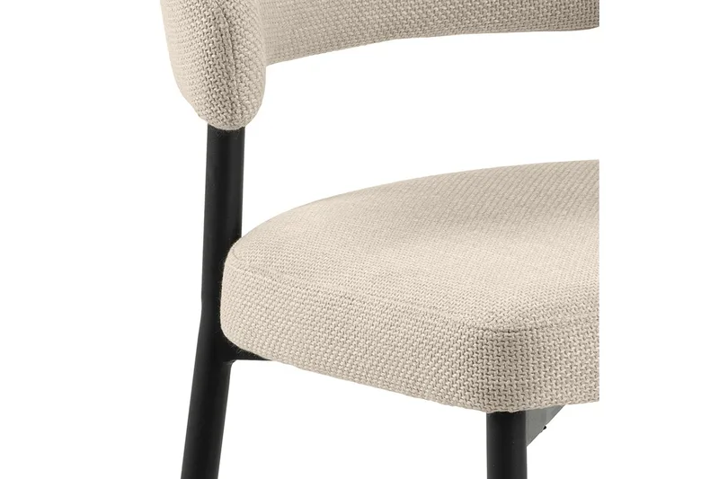 Sawako Matstol - Beige / Svart - Möbler - Stolar & fåtöljer - Matstol & köksstol