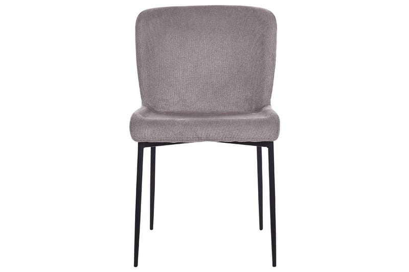 Set med 2 matstolar Ada - Mörkgrå, svart - Möbler - Stolar & fåtöljer - Matstol & köksstol