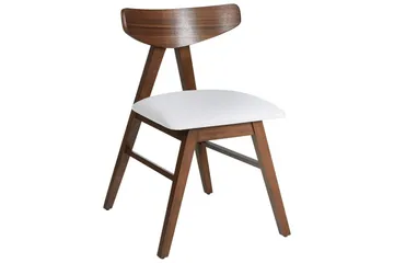 Set med 2 matstolar Lacota - Brun, grå - Möbler - Stolar & fåtöljer - Matstol & köksstol