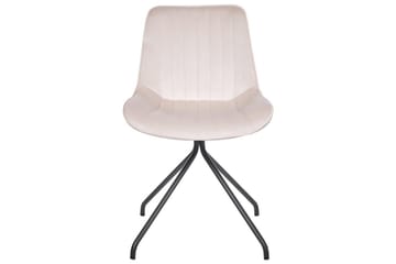 Set med 2 matstolar Navasota - Beige - Möbler - Stolar & fåtöljer - Matstol & köksstol