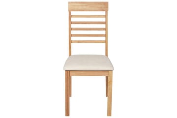 Set med 2 matstolar Ortley - Ljus trä, beige - Möbler - Stolar & fåtöljer - Matstol & köksstol