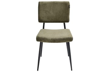 Set med 2 matstolar Sturgis - Grön, Svart - Möbler - Stolar & fåtöljer - Matstol & köksstol