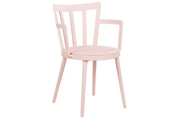 Set med 4 matstolar Morill - Rosa - Möbler - Stolar & fåtöljer - Matstol & köksstol
