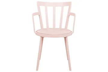 Set med 4 matstolar Morill - Rosa - Möbler - Stolar & fåtöljer - Matstol & köksstol