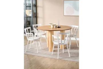 Set med 4 matstolar Morill - Vit - Möbler - Stolar & fåtöljer - Matstol & köksstol