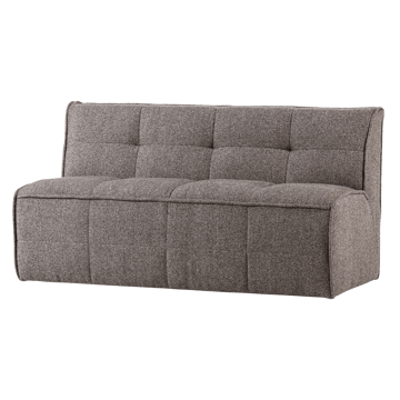 2-sits Soffa Cluster - Mellanbrun - Möbler - Stolar & fåtöljer - Sittbänk