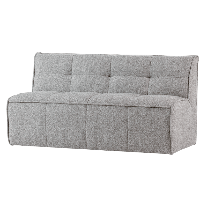 2-sits Soffa Cluster - Varmgrå - Möbler - Stolar & fåtöljer - Sittbänk