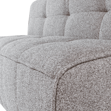 2-sits Soffa Cluster - Varmgrå - Möbler - Stolar & fåtöljer - Sittbänk