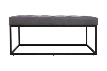 Brigite Bänk 100x35x47 cm Grå - Möbler - Stolar & fåtöljer - Sittbänk - Hallbänk