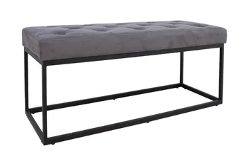 Brigite Bänk 100x35x47 cm Grå - Möbler - Stolar & fåtöljer - Sittbänk - Hallbänk