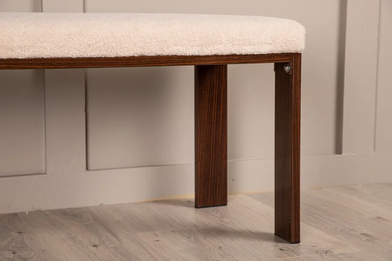 Chester Sittbänk 40 cm - Vit - Möbler - Stolar & fåtöljer - Sittbänk - Hallbänk