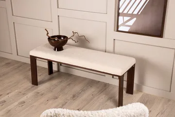 Chester Sittbänk 40 cm - Vit - Möbler - Stolar & fåtöljer - Sittbänk - Hallbänk
