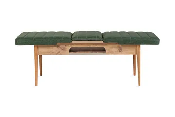 Corralez Bänk 51 cm - Trä/natur/Grön - Möbler - Stolar & fåtöljer - Sittbänk - Hallbänk