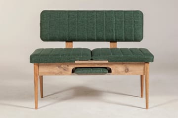 Corralez Bänk 85 cm - Trä/natur/Grön - Möbler - Stolar & fåtöljer - Sittbänk