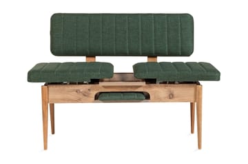 Corralez Bänk 85 cm - Trä/natur/Grön - Möbler - Stolar & fåtöljer - Sittbänk