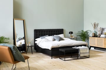 Ella Sittbänk 120 cm Rutig - Svart - Möbler - Stolar & fåtöljer - Sittbänk - Hallbänk