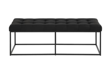 Ella Sittbänk 120 cm Rutig - Svart - Möbler - Stolar & fåtöljer - Sittbänk - Hallbänk
