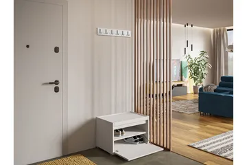 Grawis Sittbänk - Vit - Möbler - Stolar & fåtöljer - Sittbänk - Hallbänk - Hallbänk med förvaring