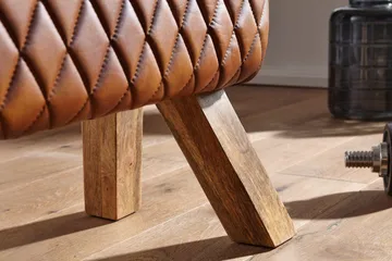 Lathern Sittbänk - Brun - Möbler - Stolar & fåtöljer - Sittbänk - Hallbänk