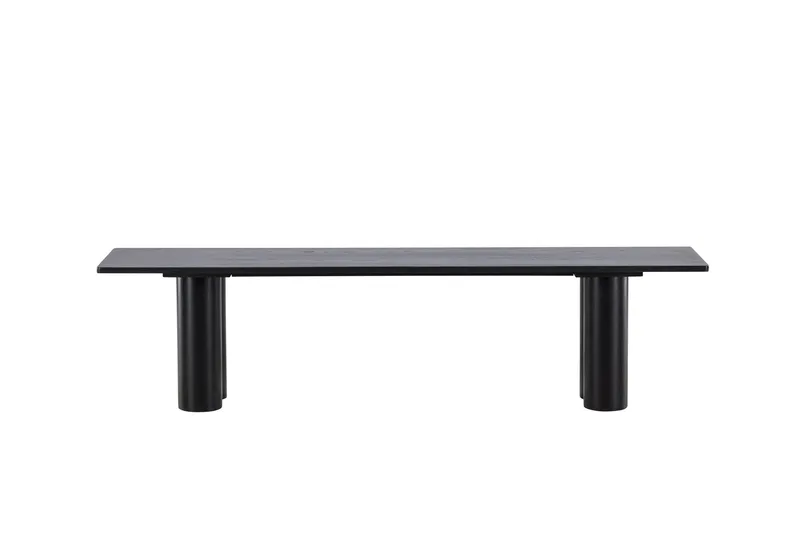 Matbänk Olivia 40x180x45 cm, Svart