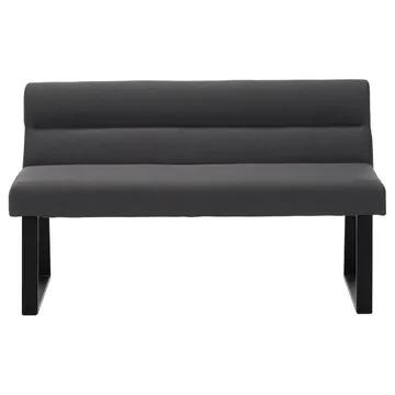 Stafford 2-sits Sittbänk med rygg - Antracit - Möbler - Stolar & fåtöljer - Sittbänk