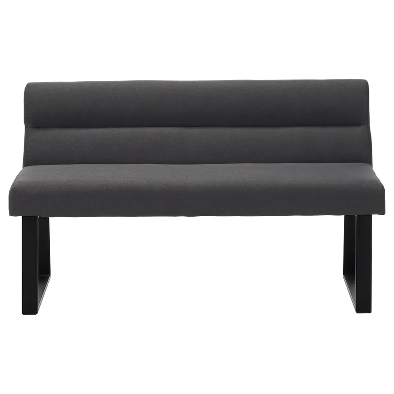 Stafford 2-sits Sittbänk med rygg - Antracit - Möbler - Stolar & fåtöljer - Sittbänk