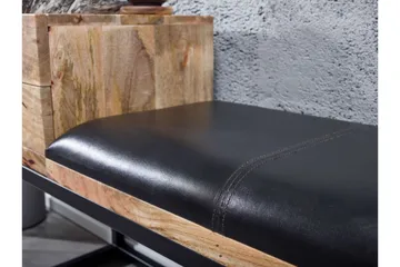 Tultered Sittbänk 100 cm - Brun - Möbler - Stolar & fåtöljer - Sittbänk - Hallbänk - Hallbänk med förvaring