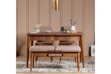 Valsot Sittbänk 110 cm - Brun - Möbler - Stolar & fåtöljer - Sittbänk