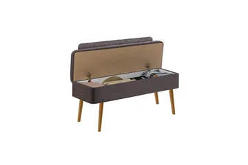 Valsot Sittbänk 110 cm - Natur/Antracit - Möbler - Stolar & fåtöljer - Sittbänk