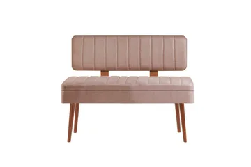 Valsot Sittbänk 110 cm - Valnöt/Sten - Möbler - Stolar & fåtöljer - Sittbänk