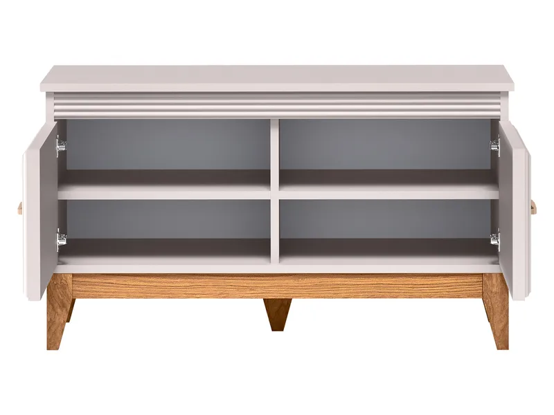 Zeylor Skoskåp - beige/ naturlig ek/guld-koppar - Möbler - Stolar & fåtöljer - Sittbänk - Skobänk & skohylla med bänk