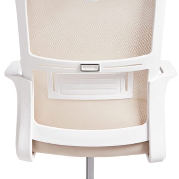 Skrivbordsstol Monarch - Beige, vit - Möbler - Stolar & fåtöljer - Kontorsstol & skrivbordsstol