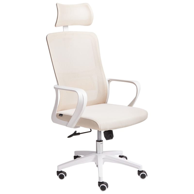 Skrivbordsstol Monarch, Beige, vit
