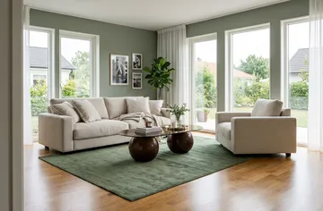 Valencia Extra Djup Fåtölj i Chenille - Beige - Möbler - Stolar & fåtöljer - Fåtölj