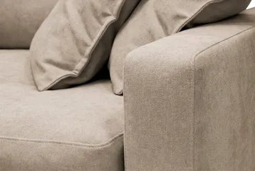 Valencia Extra Djup 5-sits Soffa i Chenille - Brun - Möbler - Soffa