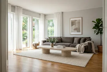 Valencia Extra Djup 5-sits Soffa - Mörkgrå - Möbler - Soffa