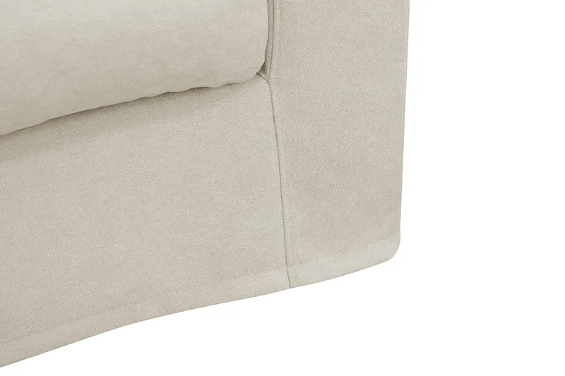 Valencia Extra Djup 5-sits Soffa med avtagbar och tvättbar klädsel - Beige - Möbler - Soffa