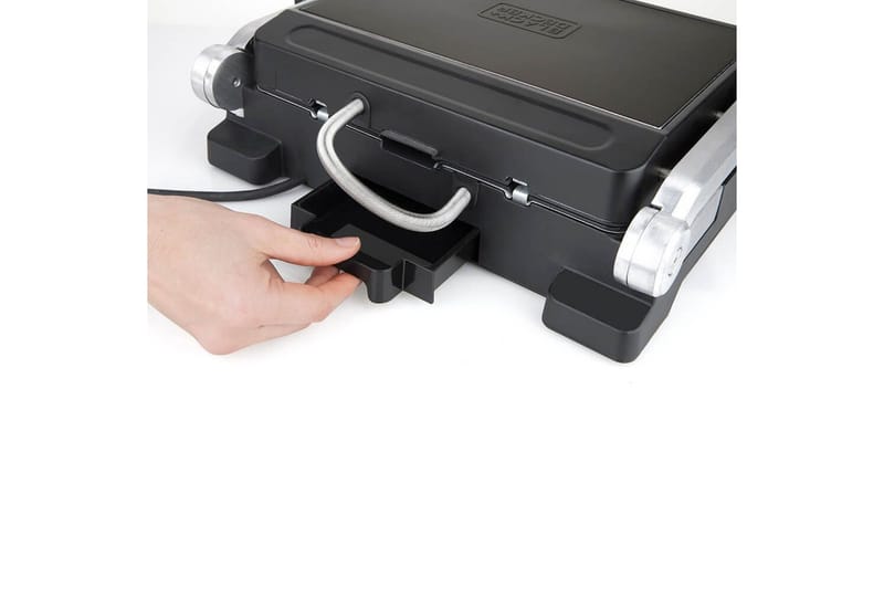 Bordsgrill Black+Decker Borstat Stål Temp Control 2000W - Trädgård & spabad - Grillar & matlagning utomhus - Övriga grillar - Bärbar grill & campinggrill