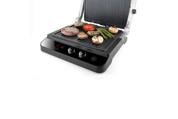 Bordsgrill Black+Decker Borstat Stål Temp Control 2000W - Trädgård & spabad - Grillar & matlagning utomhus - Övriga grillar - Bärbar grill & campinggrill