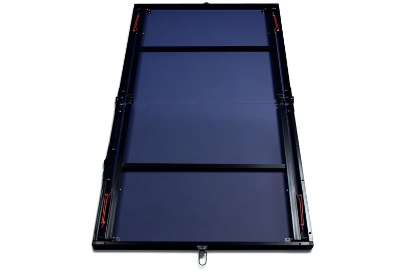 Hopfällbart Mini Pingisbord Inkl nät, 2 racketar & bollar 137x76 cm - Blå - Möbler - Bord & matgrupper - Spelbord - Pingisbord