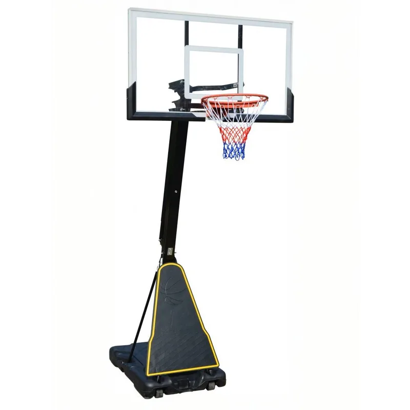 Basketställning Pro Court 305 | Justerbar 2,30–3,05 m | Robust Stålkonstruktion - Sport & fritid - Lek & sport - Utomhusspel