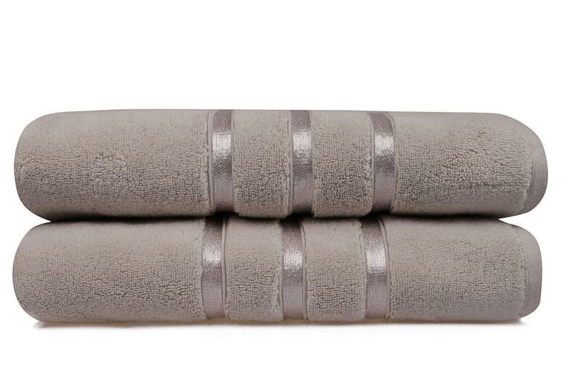 Ashburton Badhandduk 2-pack - Ljusbrun - Textil & mattor - Badrumstextilier - Badlakan & badhandduk