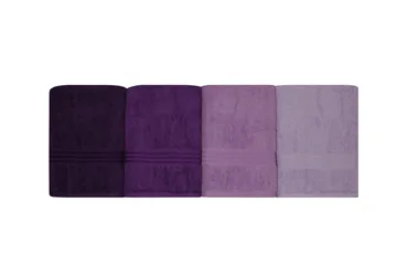 Hobby Badhandduk 70x140 cm 4-pack - Lila - Textil & mattor - Badrumstextilier - Badlakan & badhandduk