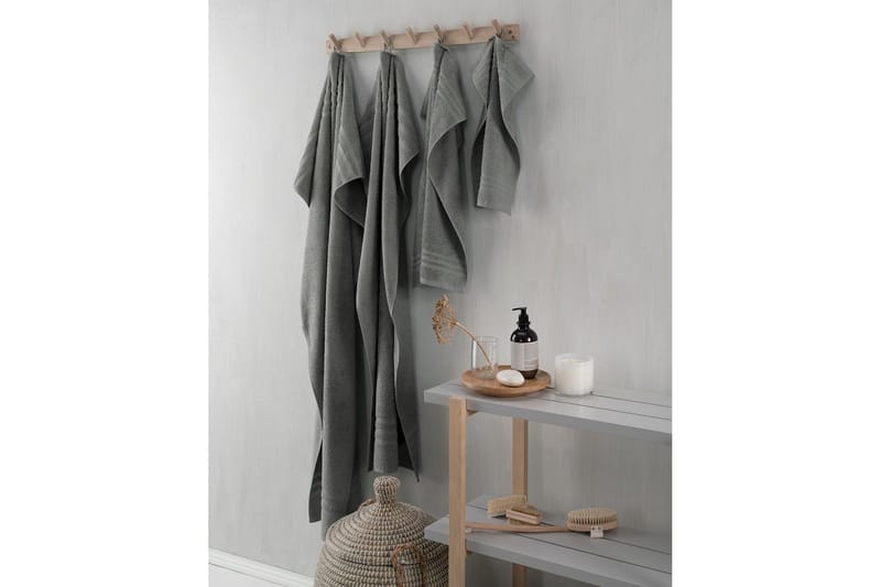 Badlakan Basic Frotté - Grå - Textil & mattor - Badrumstextilier - Badlakan & badhandduk