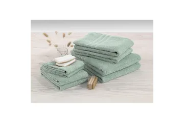 Badlakan Basic Frotté - Grön - Textil & mattor - Badrumstextilier - Badlakan & badhandduk