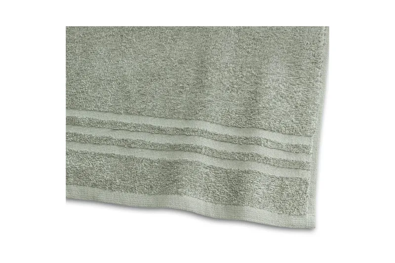 Duschhandduk Basic Frotté 65 x 130 cm - Grön - Textil & mattor - Badrumstextilier - Handduk